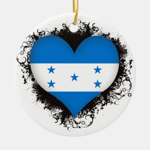 vintage i love honduras ornaments zazzle vintage i love honduras ornaments zazzle