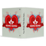 Vintage I Love Hong Kong Binder