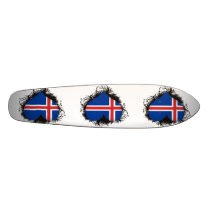 Vintage I Love Iceland Skate Boards