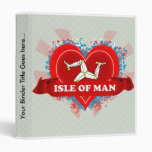 Vintage I Love Isle Of Man Vinyl Binder