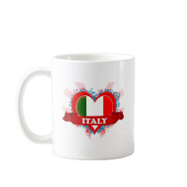 Vintage I Love Italy Mug