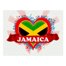 Vintage I Love Jamaica Postcards
