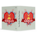 Vintage I Love Kiribati 3 Ring Binder