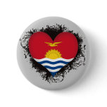 Vintage I Love Kiribati Pinback Button