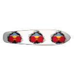 Vintage I Love Kiribati Custom Skate Board