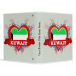 Vintage I Love Kuwait binders