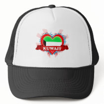 Vintage I Love Kuwait Mesh Hats