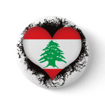 Vintage I Love Lebanon buttons