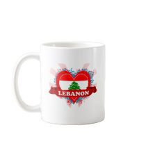 Vintage I Love Lebanon Mugs
