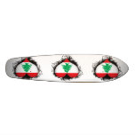 Vintage I Love Lebanon Custom Skate Board