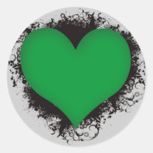 Vintage I Love Libya Stickers