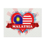 Vintage I Love Malaysia Post Cards