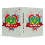 Vintage I Love Mauritania Binder