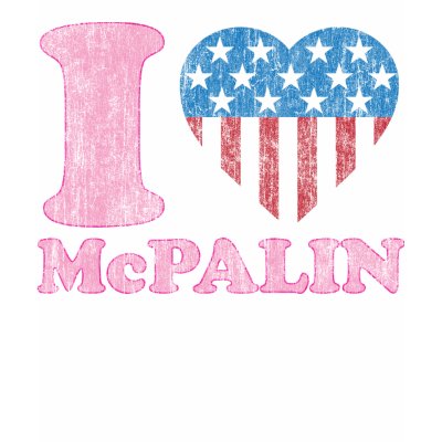 Vintage i Love McPalin, McCAIN PALIN USA  IHeart T Shirts by iheart