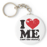 Vintage I Love Me! Keychain