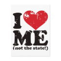 Vintage I Love Me! postcards