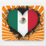 Vintage I Love Mexico Mousepads