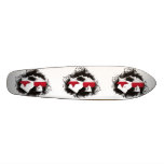 Vintage I Love Monaco Skateboard Deck