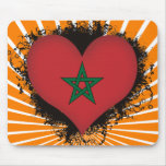 Vintage I Love Morocco mousepads
