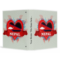 Vintage I Love Nepal Binders