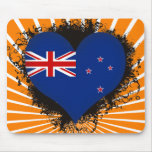 Vintage I Love New Zealand Mouse Pad