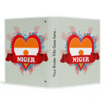Vintage I Love Niger binders