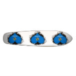Vintage I Love Oklahoma Skate Deck
