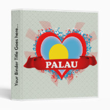 Vintage I Love Palau Binder