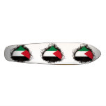 Vintage I Love Palestine Skateboard