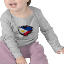 Vintage I Love Philippines Tee Shirt