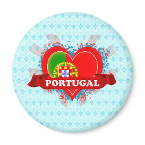 Vintage I Love Portugal Fridge Magnets