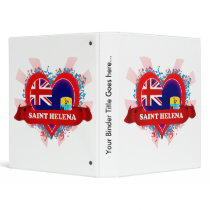 Vintage I Love Saint Helena Binder