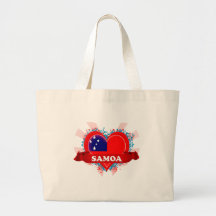 Vintage I Love Samoa Bags