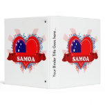 Vintage I Love Samoa binders