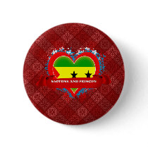 Vintage I Love Saotome And Principe Buttons