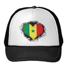 Vintage I Love Senegal Mesh Hat