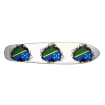 Vintage I Love Solomon Islands Custom Skateboard
