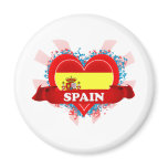 Vintage I Love Spain magnets