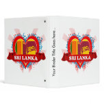 Vintage I Love Sri Lanka binders