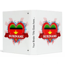 Vintage I Love Suriname Vinyl Binders