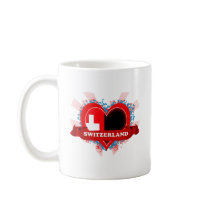 Vintage I Love Switzerland Mugs
