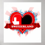 Vintage I Love Switzerland Posters