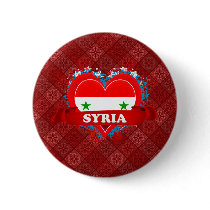 Vintage I Love Syria Button