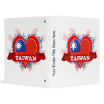 Vintage I Love Taiwan binders