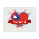 Vintage I Love Taiwan Postcards