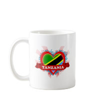 Vintage I Love Tanzania Mug