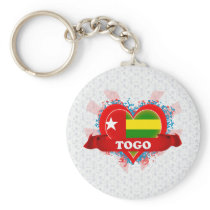 Vintage I Love Togo Keychains