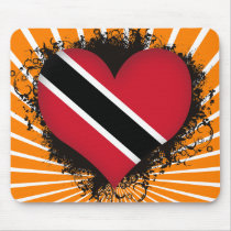 Vintage I Love Trinidad and Tobago Mousepad