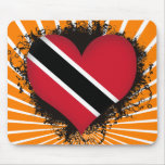 Vintage I Love Trinidad and Tobago Mousepad