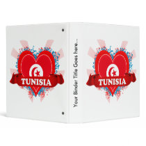 Vintage I Love Tunisia Binders